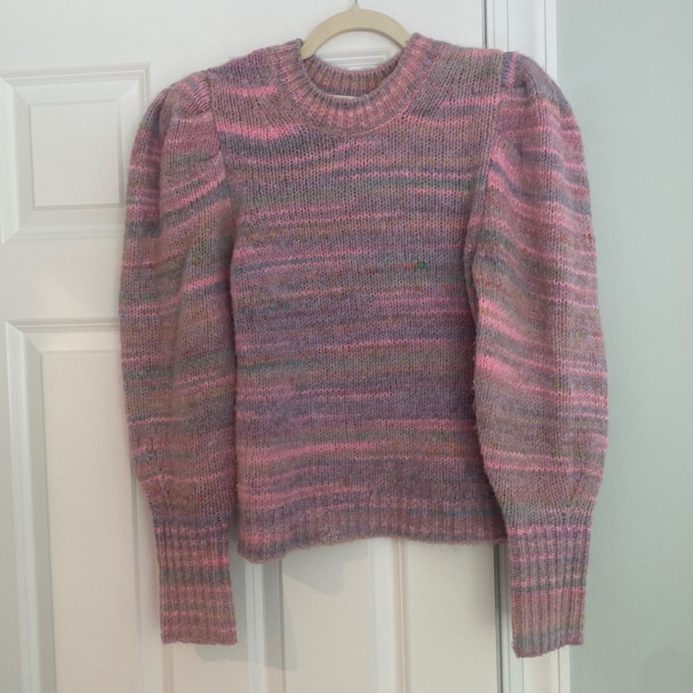 Loveshackfancy multi colored sweater